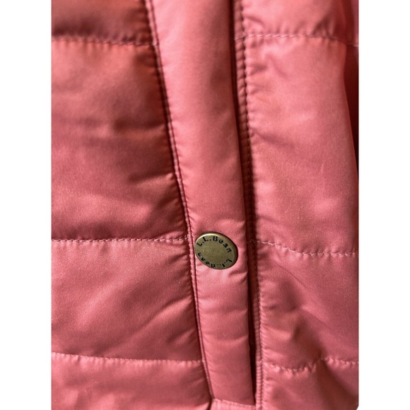 L L Bean Mountain Classic Puffer Jacket Womens Large Sienna Brick - Picture 5 of 10